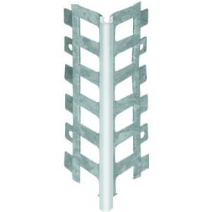 Profilo per intonaco esterno, 14 mm x 2500 mm, per bordi precisi e protezione dalla corrosione.