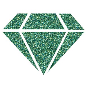 Diamante azzurro scintillante: Colore Aladine Diamond per progetti artistici e decorazioni.