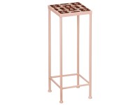 Mica Decorations Table d'appoint Bologna fer Rose (HxlxP) 55 x 20 x 20 cm