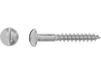 Linsenkopf-Holzschraube Schlitz-Antrieb Ø 5 x 80 mm / 5 Stk.