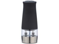 Wenko Macinino elettrico 2in1 con luce acciaio inox Nero