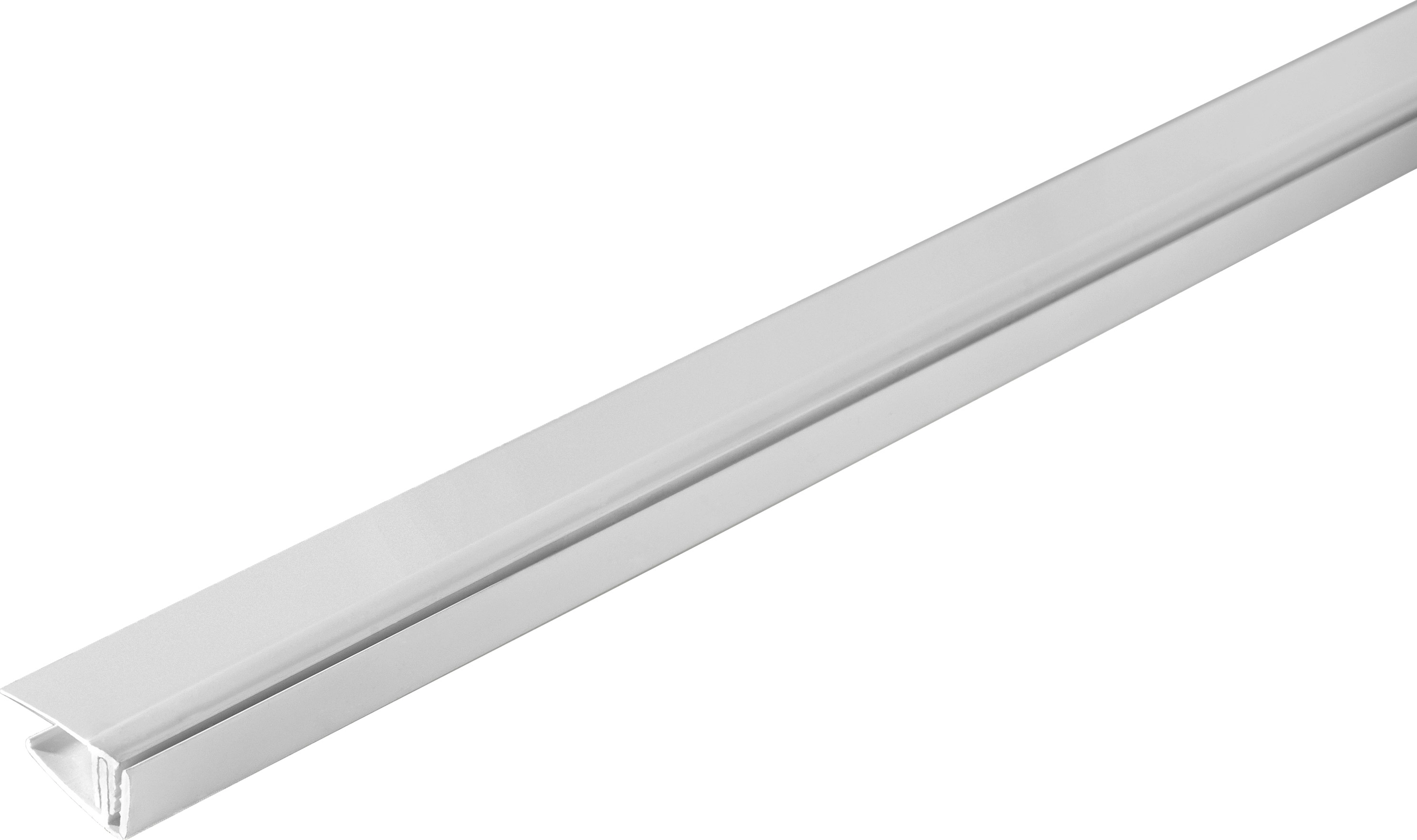 Grosfillex Baguette de finition Blanc clipsable 260 cm