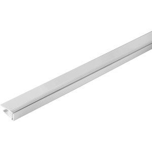 Profilo terminale a clip Grosfillex bianco per pannelli (5-8mm).