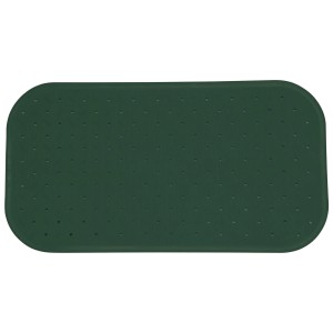 Tappetino antiscivolo MSV verde scuro, 36x97cm, per doccia o vasca da bagno.