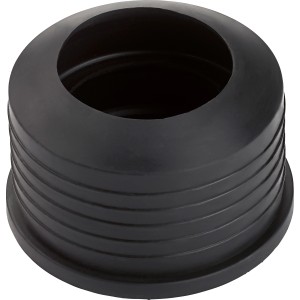 Manchon en caoutchouc HT noir (Ø 40-50 mm) pour joints de siphon et tuyaux.