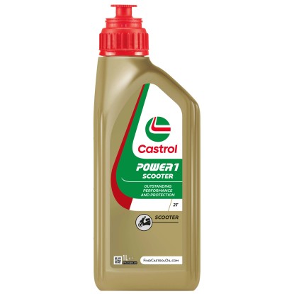 Castrol Motoröl Power1 Scooter 2T SAE 10W-40 1 l