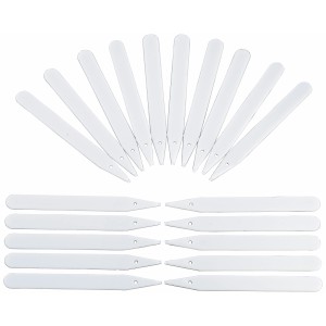 Étiquettes pour plantes OBI, 12 cm, 20 pièces, en plastique, pour fleurs, herbes et légumes.