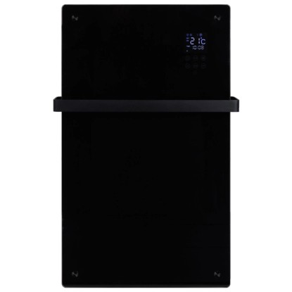 Eurom Badheizkörper Alutherm Sani Verre Metall Schwarz 1'200 W