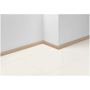 Battiscopa Parador SL 3, rovere D020, anima in MDF, resistente all'umidità, passacavi nascosto.