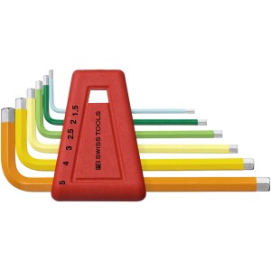 PB Swiss Tools Inbussatz, farbig, für Innensechskantschrauben.