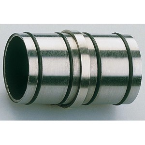 Connecteur en acier inoxydable pour main courante de 40 mm, accessoires pour escaliers et rampes.