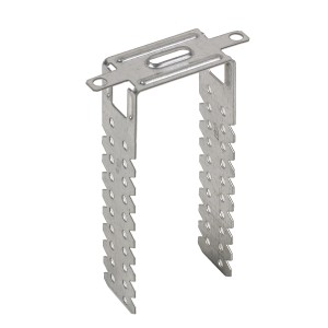 Gancio diretto Knauf in metallo per controsoffitti, per una facile installazione dei profili del soffitto.