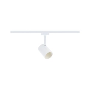 Faretto per binario Paulmann URail Luxe, bianco segnale, Ø 6,5 cm, per sistemi di binari LED.