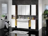 Fackelmann Hochschrank 5 Böden A-Vero Eiche-Weiss