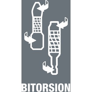 Grafica della punta Wera TX25 con rivestimento diamantato e zona BiTorsion.