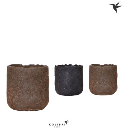 Kolibri Home Übertopf Moon Mix Topf Ø 9 cm / Höhe 10 cm / 1 Stk.