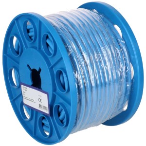 Câble d'installation CAT 6 bleu (au mètre) sur touret.