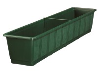 Blumenkasten Standard Dunkelgrün (HxBxT) 14,5 x 17,5 x 79 cm