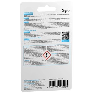 Knauf Pigment coloré Compact Color Olive 2g, pigment concentré pour la coloration individuelle des enduits.