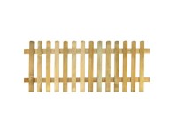 Pletscher Staketenzaun London Grünlich imprägniert glattgehobelt 100 x 200 cm