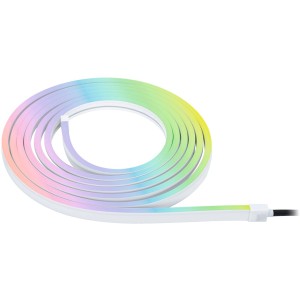 Striscia LED da esterno Paulmann, effetto neon, cambio colore RGB, 5m, flessibile per illuminazione esterna.