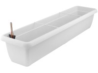 Blumenkasten Aqua Andalucia Weiss (HxBxT) 18 x 23,5 x 100 cm