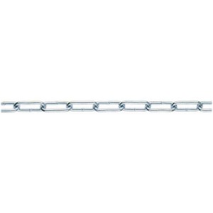 Rundstahlkette, Form C, Ø 6 mm, als Meterware, verzinkt und belastbar bis 160 kg.