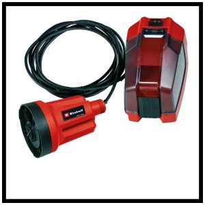 Einhell GE-SP 18 LL Li pompe à eau claire sans fil avec batterie et chargeur.