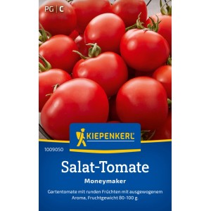 Graines de tomates à salade Moneymaker Kiepenkerl, tomates rouges et rondes.