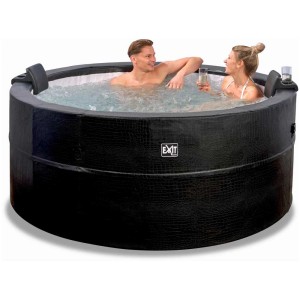 Exit Whirlpool avec appuie-têtes et porte-boissons pour des heures de détente dans le jardin.