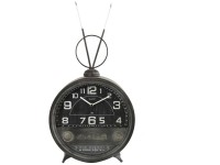 Decofinder Uhr Junior Grau (HxBxT) 57,5 x 12 x 30 cm