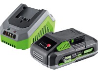 LUX-TOOLS Set avviamento AK-20/4.0 batteria 20 V / 4 Ah ricarica 1 PowerSystem