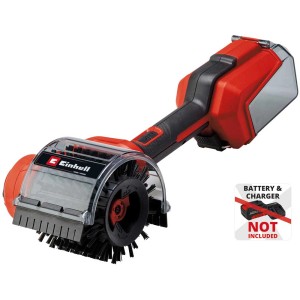 Einhell Power-X-Change Picobella 18/90 spazzola per superfici a batteria (batteria non inclusa). Spazzola per pulizia giardino, garage e casa.