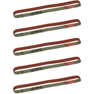 Proxxon nastri abrasivi K180, 5 pz, per levigatrice a nastro BS/E, corindone, accessori per utensili miniaturizzati