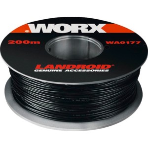 Cavo perimetrale Worx WA0177, rotolo da 200 m, per robot tagliaerba Landroid. Accessorio per tosaerba.