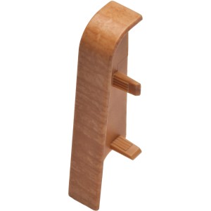 OBI Zwischenstück in Kirsche (2 Stück) für Laminat- und Parkett-Sockelleisten.