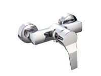 Aufputz Einhebel-Brausemischer Messing