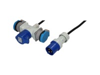 MaxCamp CEE-Verlängerungskabel Schwarz IP44 / 1,5 m