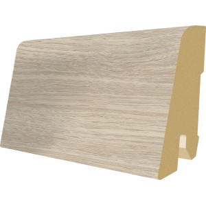 Plinthe Egger Home L409 Chêne Toscolano clair, hauteur 60mm, pour sols stratifiés, confort et design.