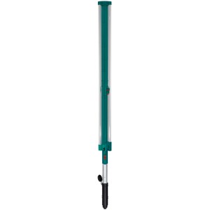 Stendibiancheria rotante Leifheit Linomatic 500 Deluxe Cover piegato con copertura protettiva.
