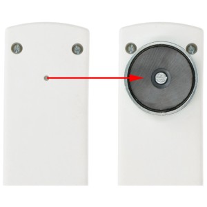 Kit d'aimants pour multiprises pour fixation sur surfaces métalliques, diamètre 40mm.