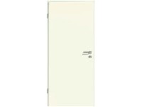 Dekor-Zimmertür Aperto DIN Links Weiss (HxBxT) 198,5 x 73,5 x 3,9 cm