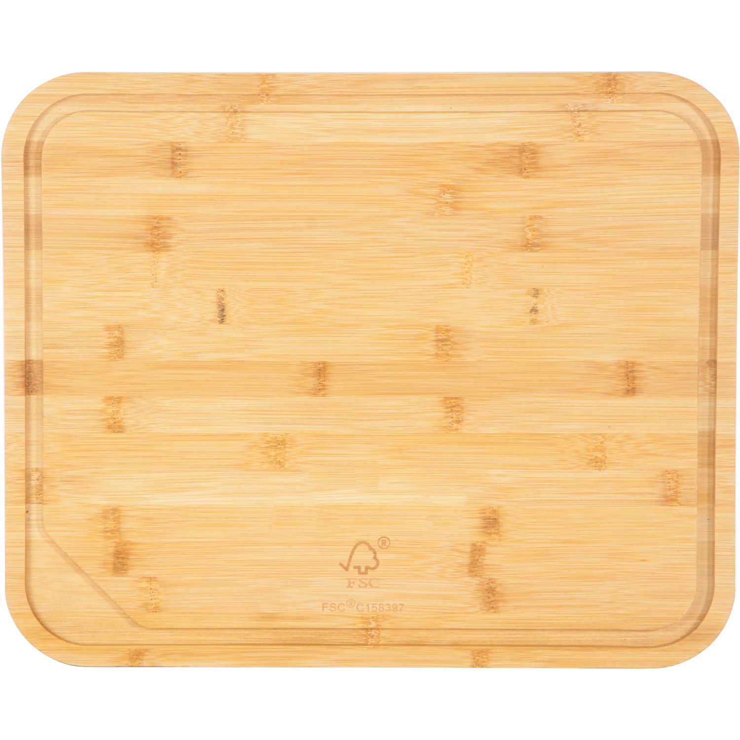 Planche à Découper à Pizza En Bambou - 35 Cm Avec Manche - Rainurée