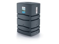 Waterform Regentonne Aqua Tower Kunststoff Anthrazit 450 l