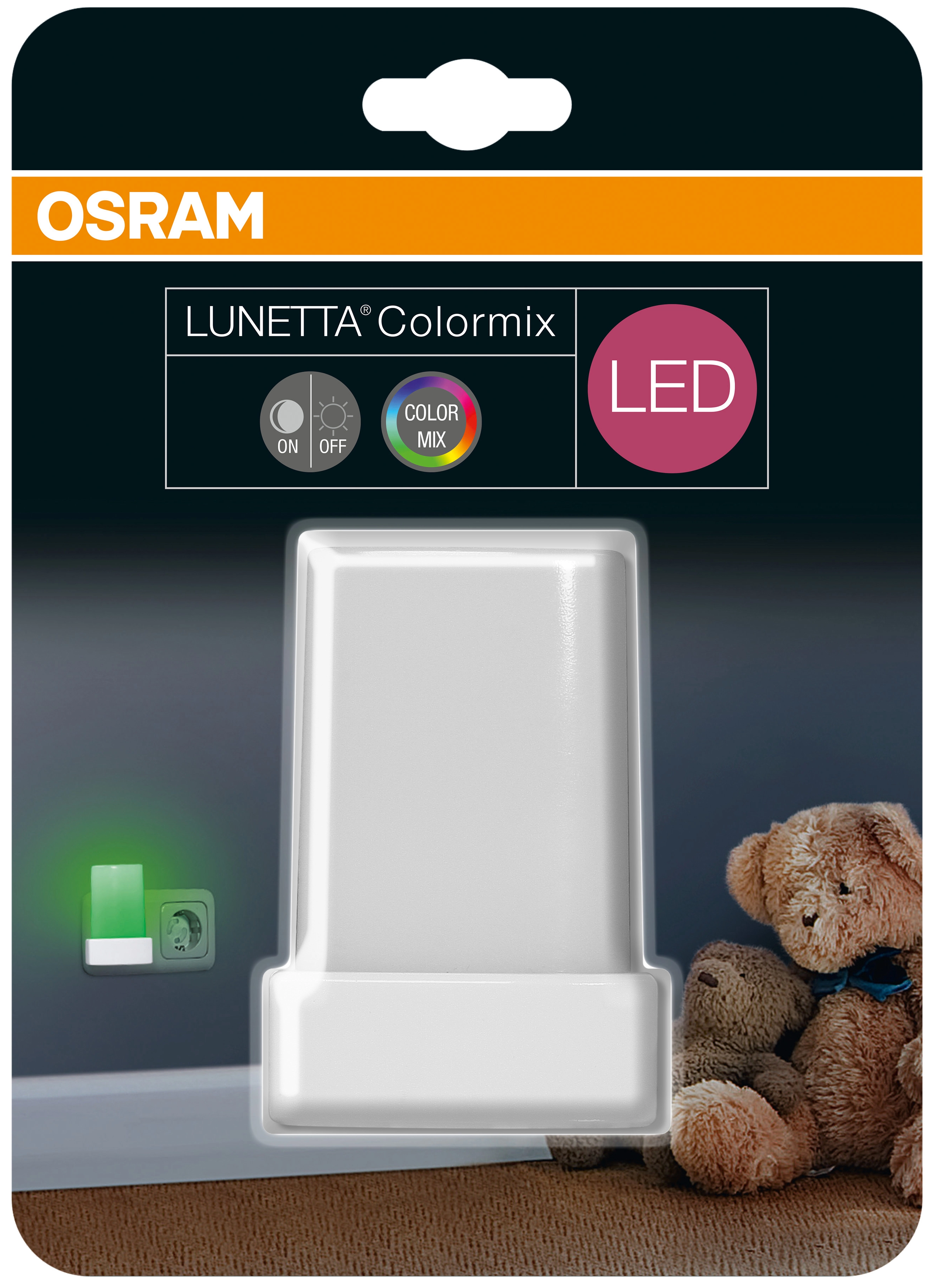 Ledvance LED-Nachtlicht Lunetta mit USB-Ausgang und Handyablage Warmweiß  kaufen bei OBI