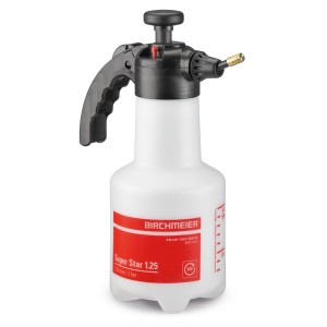 Pulvérisateur à pression Birchmeier Super Star 1,25 avec fonction 360° et buse en laiton.