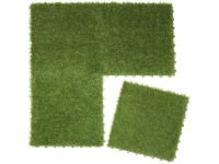 Grasfliese Grün 30 x 30 x 2,9 cm / 4er-Set