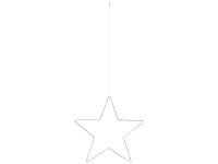 Deko-Stern mit LED-Beleuchtung Warmweiss 38 cm Deko-Stern mit LED-Beleuchtung Warmweiss 38 cm
