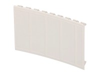 Blindabdeckung zu Abdeckhaube Weiss 45 mm Blindabdeckung zu Abdeckhaube Weiss 45 mm