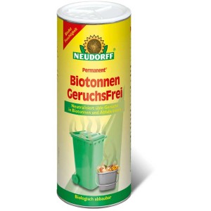 Neudorff Permanent Biotonnen GeruchsFrei granulato per neutralizzare gli odori e assorbire l'umidità nei bidoni dell'organico.